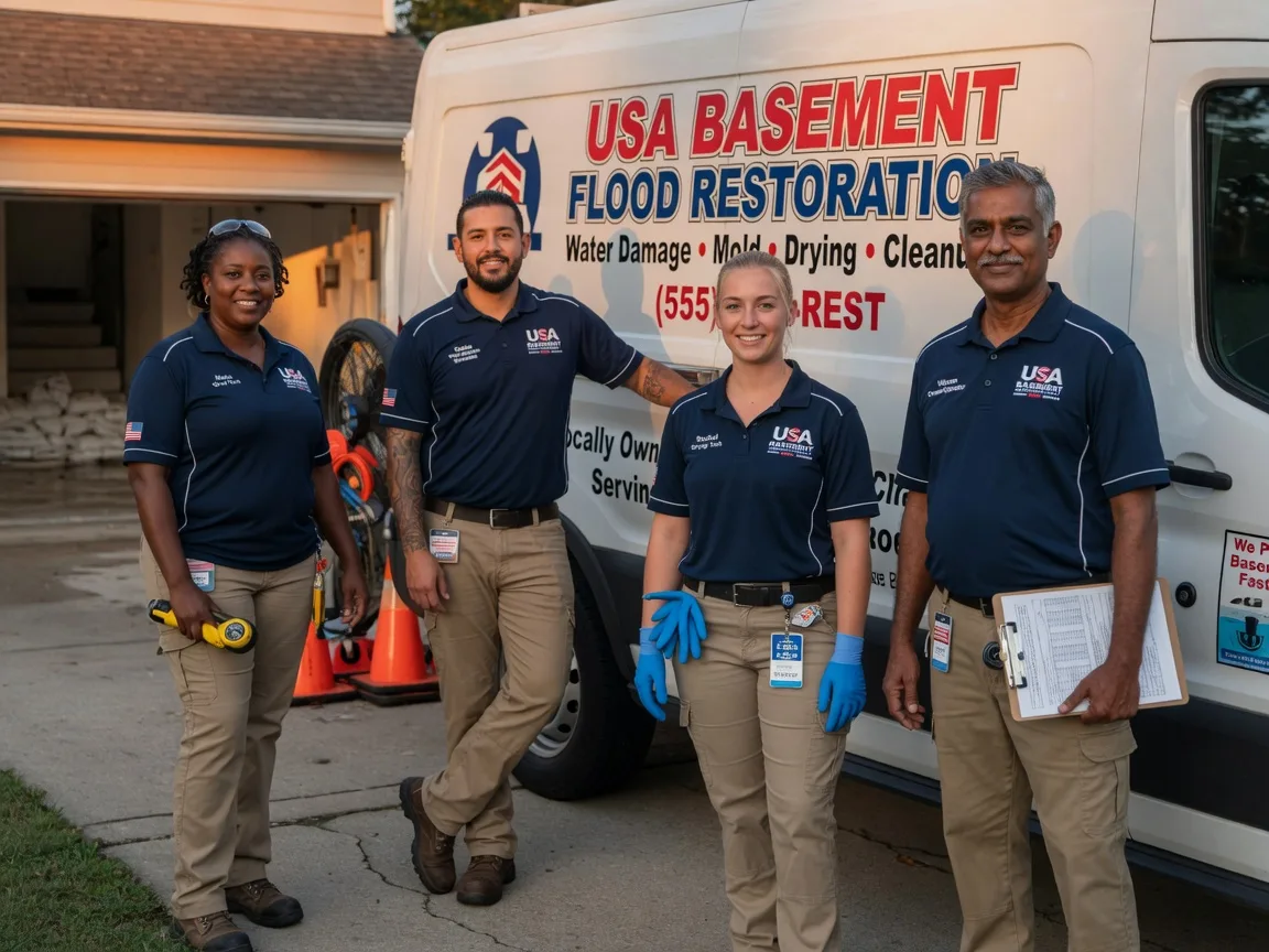 Basement Flood Cleanup company in Dwight, KS